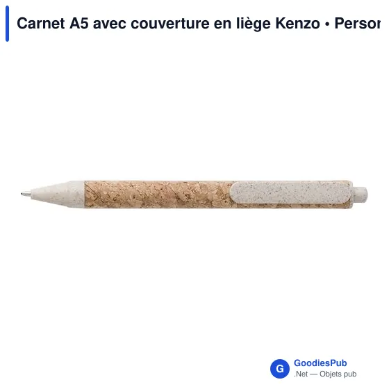 Carnet A5 avec couverture en liège Kenzo - Image 4