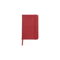 Variante rouge - Carnet A5 avec couverture en PU Brigitta