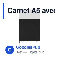 Carnet A5 avec couverture PU recyclé Eva - Miniature 11