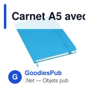 Carnet A5 avec couverture PU recyclé Eva - Miniature 4