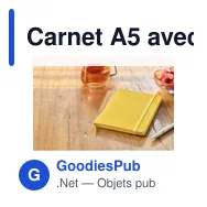 Carnet A5 avec couverture PU recyclé Eva - Miniature 6