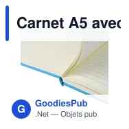 Carnet A5 avec couverture PU recyclé Eva - Miniature 10