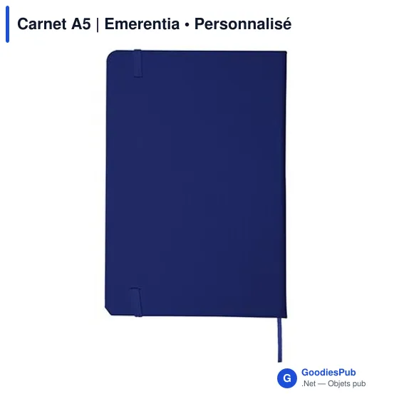 Carnet A5 personnalisable avec logo - Emerentia - Image 12