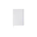 Variante blanc - Carnet A5 personnalisable en carton recyclé avec logo - Evangeline