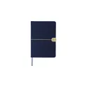 Variante bleu - Carnet A5 en feutre recyclé Dario