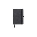 Variante gris foncé - Carnet A5 personnalisable en feutre rPET avec logo - Harper