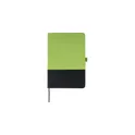 Variante vert citron - Carnet A5 en polyester rPET Yuna