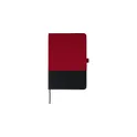 Variante rouge - Carnet A5 en polyester rPET Yuna