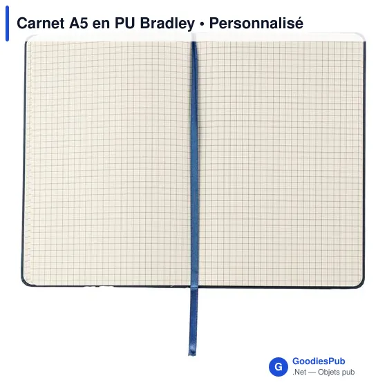 Carnet A5 en PU Bradley - Image 6