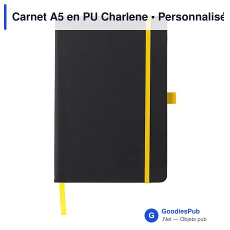 Carnet A5 en PU Charlene