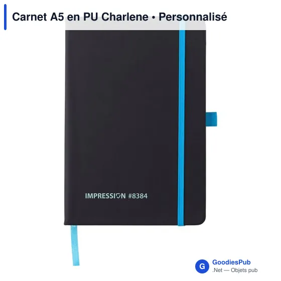 Carnet A5 en PU Charlene - Image 11