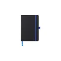 Variante bleu cobalt - Carnet A5 en PU Charlene