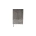 Variante gris - Carnet A5 en PU recyclé Elian