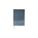 Variante bleu clair - Carnet A5 en PU recyclé Elian