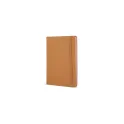 Variante Cognac - Carnet personnalisable A5 en PU et papier FSC avec logo - 12 coloris