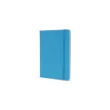 Variante Bleu clair - Carnet personnalisable A5 en PU et papier FSC avec logo - 12 coloris