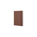 Variante Marron foncé - Carnet personnalisable A5 en PU et papier FSC avec logo - 12 coloris