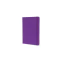 Variante Violet - Carnet personnalisable A5 en PU et papier FSC avec logo - 12 coloris