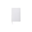 Variante blanc - Carnet A5 personnalisable en rPET avec logo - Samira