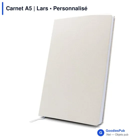 Carnet A5 personnalisable avec logo - Lars - Image 3