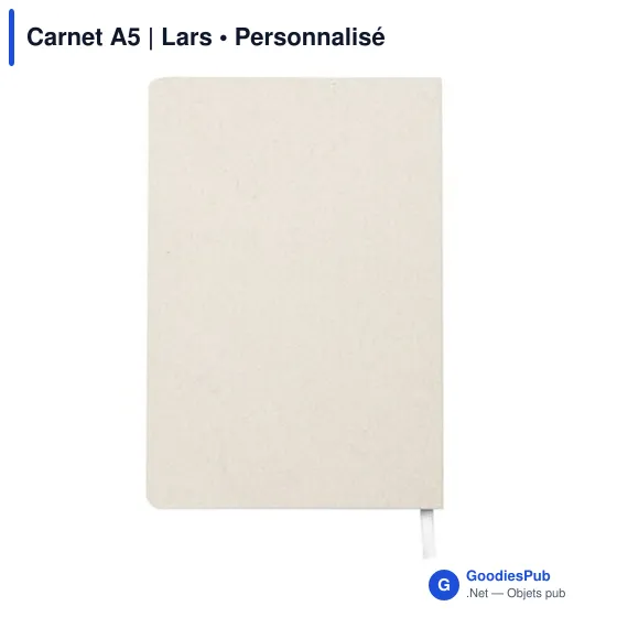 Carnet A5 personnalisable avec logo - Lars - Image 5
