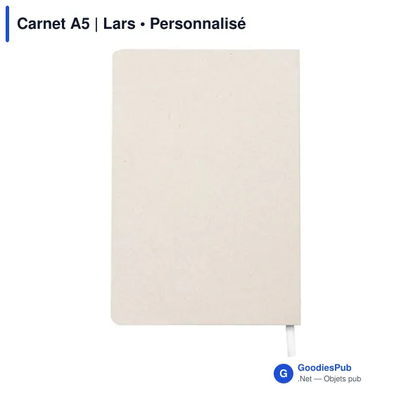 Carnet A5 personnalisable avec logo - Lars - Image 6