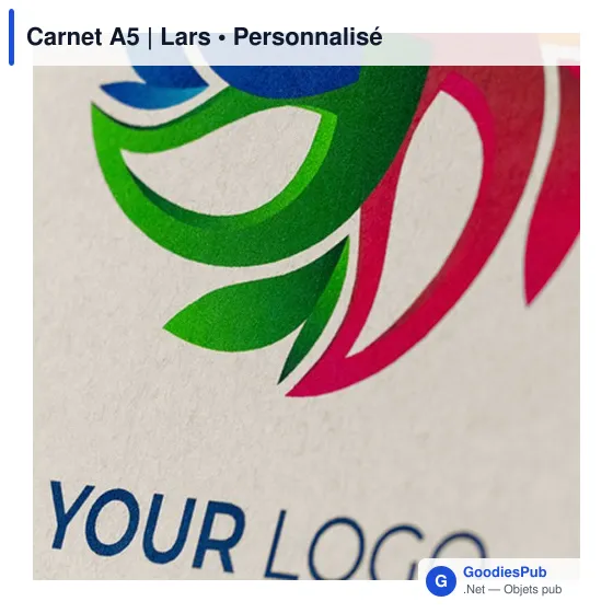 Carnet A5 personnalisable avec logo - Lars - Image 8