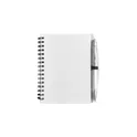 Variante blanc - Carnet A6 à spirale personnalisable avec logo - Kimora