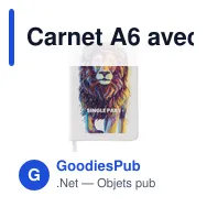 Carnet A6 avec couverture PU Dita - Miniature 9