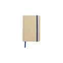 Variante bleu - Carnet A6 en matériau recyclé John