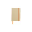 Variante orange - Carnet A6 en matériau recyclé John