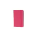 Variante Rose - Carnet personnalisable A6 en PU et papier FSC avec logo - Format poche