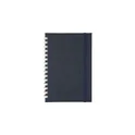 Variante bleu - Carnet A6 personnalisable en rPET Ilias avec logo
