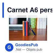 Carnet A6 personnalisable avec logo - Grant - Miniature 12