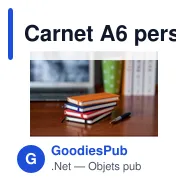 Carnet A6 personnalisable avec logo - Grant - Miniature 3
