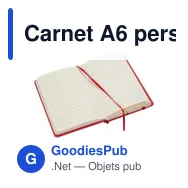 Carnet A6 personnalisable avec logo - Grant - Miniature 5