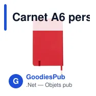 Carnet A6 personnalisable avec logo - Grant - Miniature 7