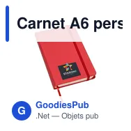 Carnet A6 personnalisable avec logo - Grant - Miniature 8