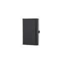 Variante Noir - Carnet personnalisable A5 avec pochette en R-PET 600D avec logo - Ashira