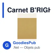 Carnet B'RIGHT A5 personnalisable avec logo - Hunt - Miniature 4