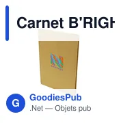 Carnet B'RIGHT A5 personnalisable avec logo - Hunt - Miniature 5