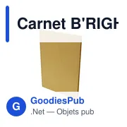 Carnet B'RIGHT A5 personnalisable avec logo - Hunt - Miniature 6