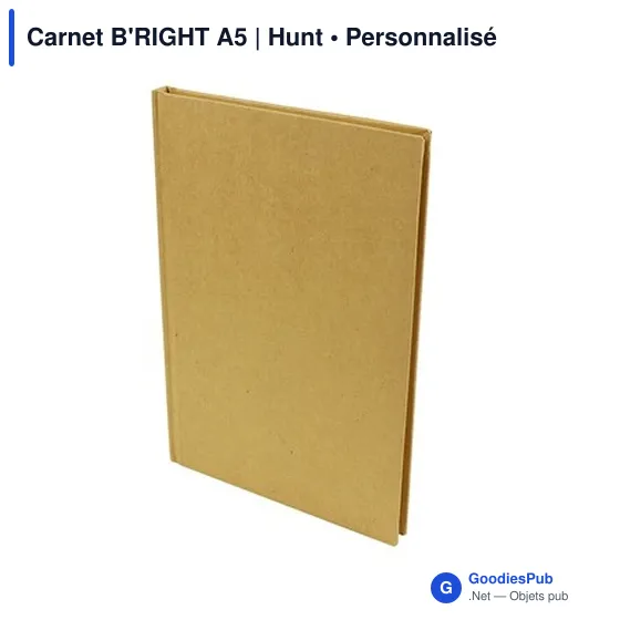 Carnet B'RIGHT A5 personnalisable avec logo - Hunt - Image 6