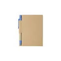 Variante bleu clair - Carnet contenant 80 feuillets lignés Cooper