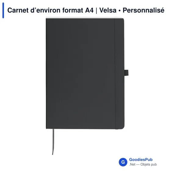 Carnet A4 personnalisable avec logo - Velsa - Image 12