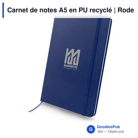 Carnet de notes A5 en PU recyclé | Roderick