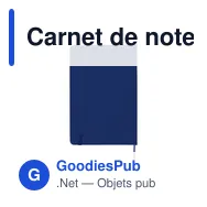 Carnet de notes A5 en PU recyclé | Roderick - Miniature 6