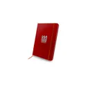 Variante rouge - Carnet de notes A5 en PU recyclé | Roderick