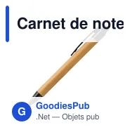 Carnet de notes en bambou Carmen - Miniature 4