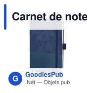 Carnet de notes personnalisable A5 en cuir thermo avec logo - Thermo - Miniature 5